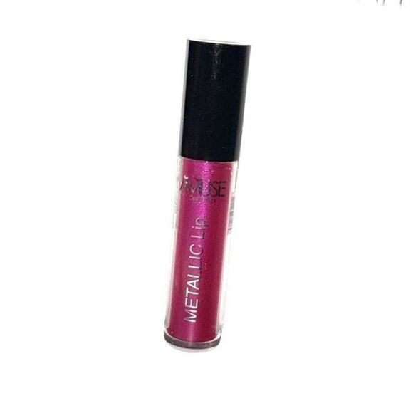 Amuse Cosmetics Metallic Lip Gloss Magenta Black Top - Picture 5 of 5